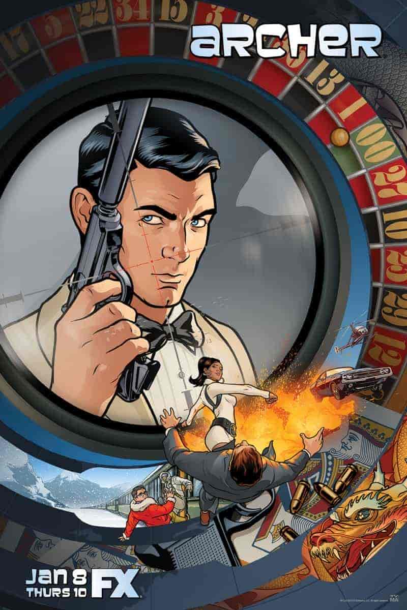 انمي مسلسل Archer الموسم السادس الحلقة 5 الخامسة مترجمة