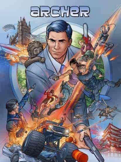 انمي مسلسل Archer الموسم 12 الحلقة 8 والاخيرة مترجمة